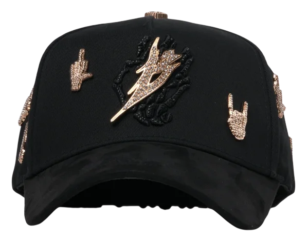 B SKULL ORO ROSA - BARBAS HATS